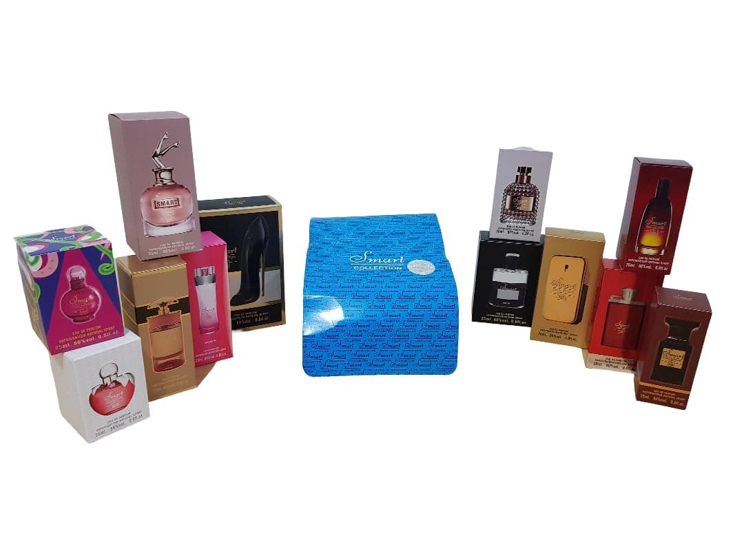 Smart Collection Perfume - Set of 12, 25 ml (12 pcs Men)