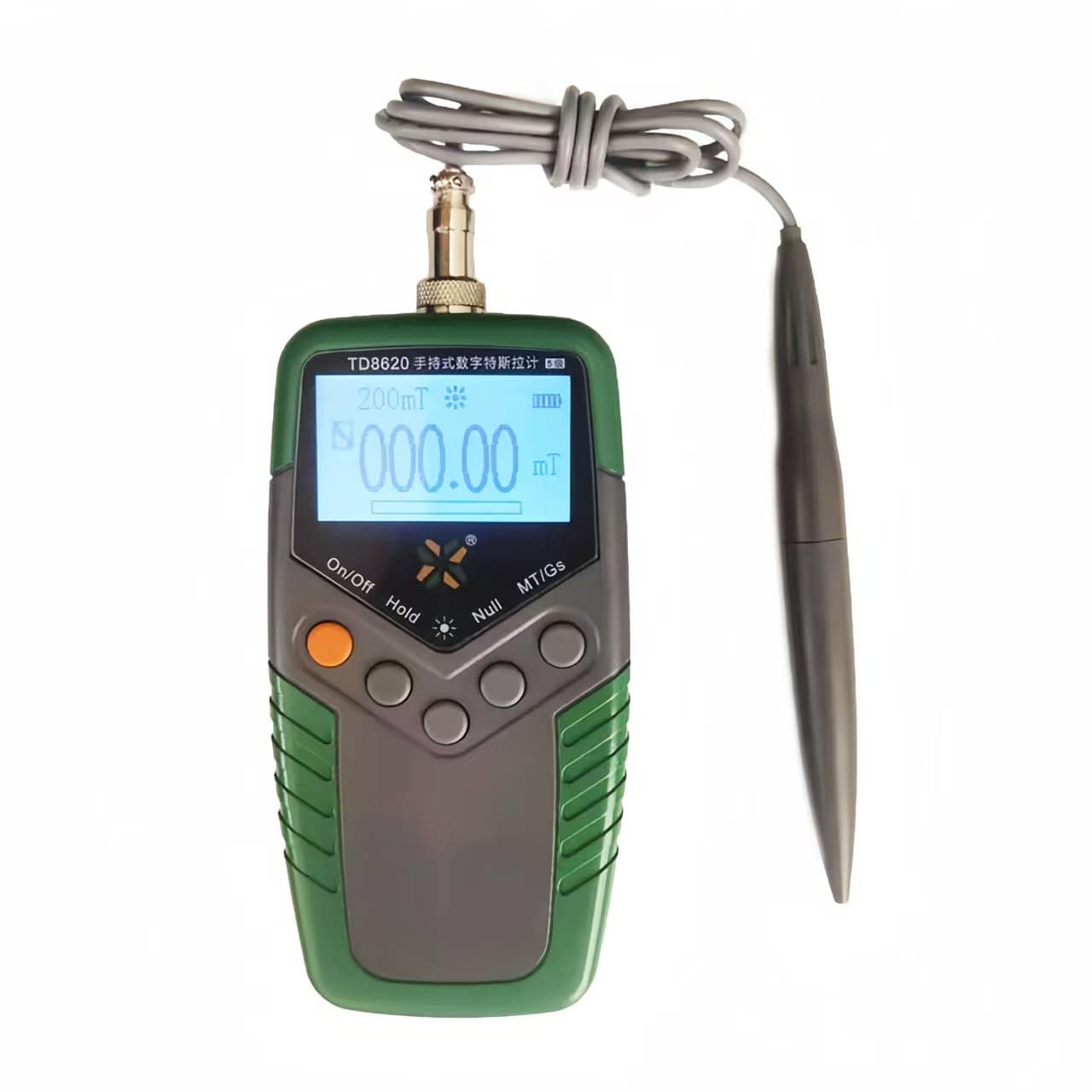 TD8620 Digital Handheld Gaussmeter Permanent Magnet Surface Magnetic Field Gauss Meter High Precision Tesla Meter Tester Accuracy ±5%