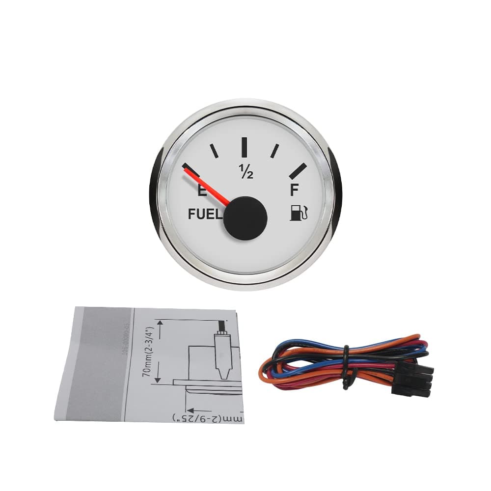 ELINGFuel Level Gauge Meter 240-33ohm 52mm with Backlight 9-32V