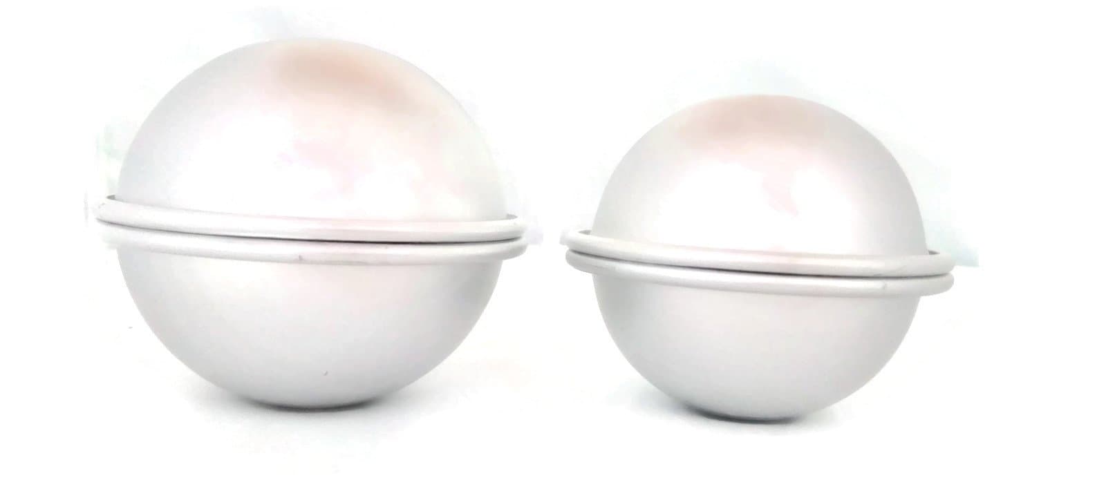 Extra Large Aluminum Bath Bomb Mold Set of 2