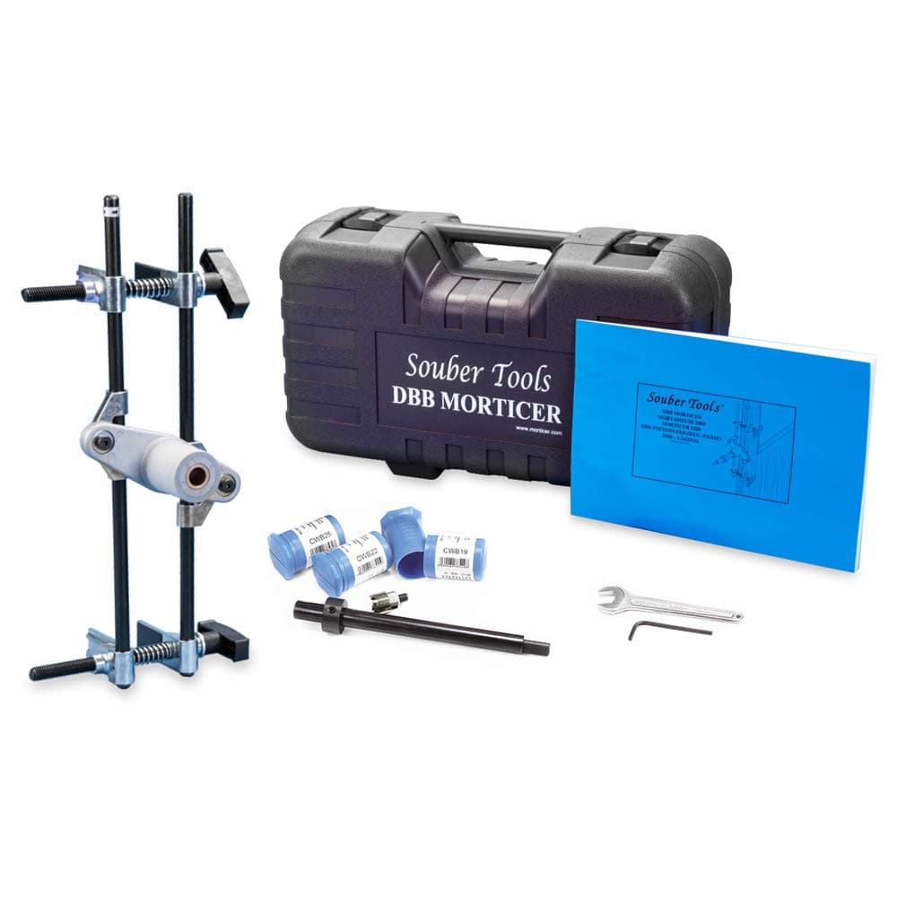 DBB 5 Minute Morticer JIG1 Door Lock Mortiser Kit 19mm 22mm 25mm