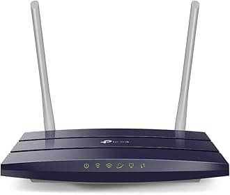 TP-Link AC1200 WiFi Router (Archer A5) - Dual Band Wireless Internet Router, 4 x 10/100 Mbps Fast Ethernet Ports, Supports Guest WiFi, Access Point Mode, IPv6 and Parental Controls