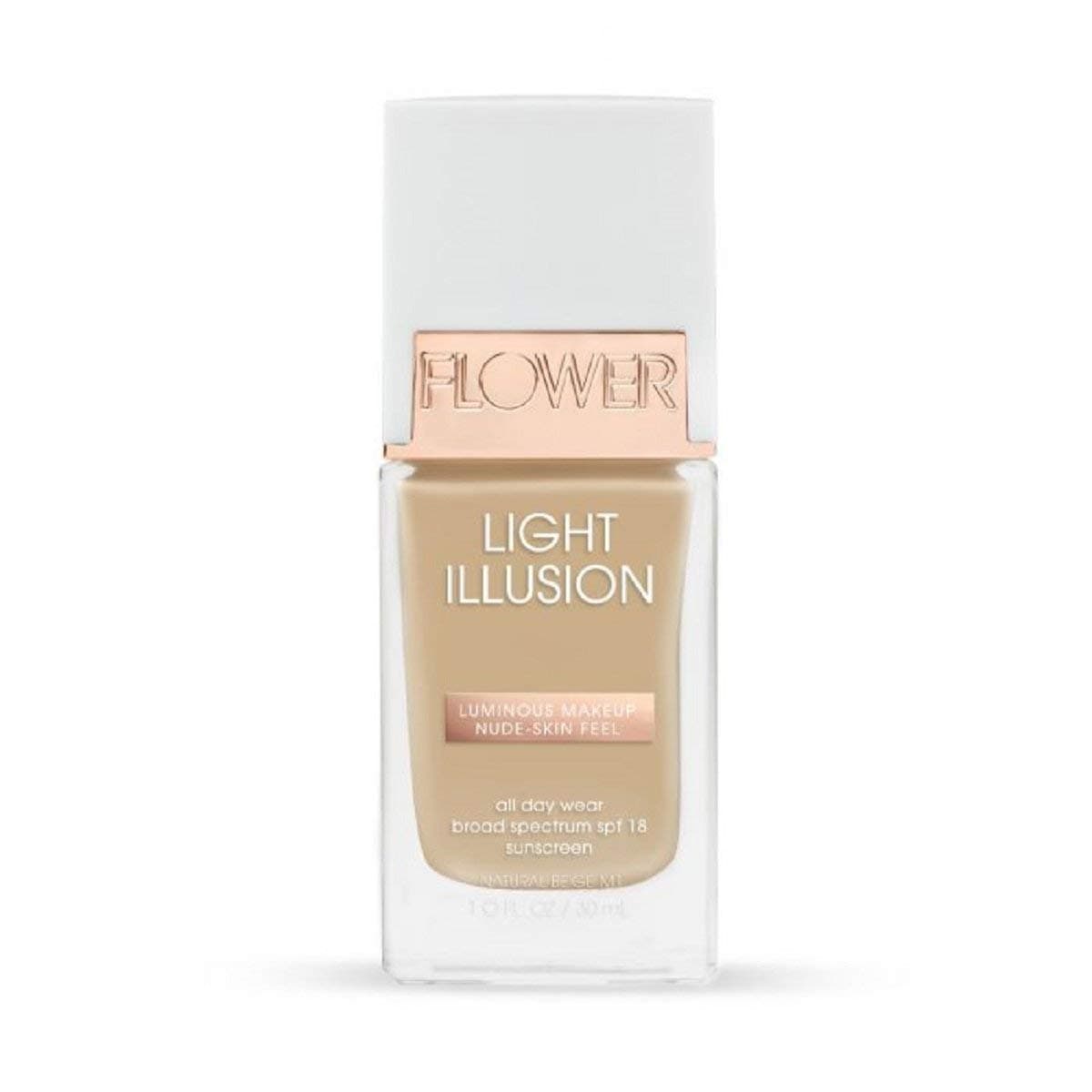 FLOWER BEAUTY Light Illusion Foundation (Natural Beige M1)