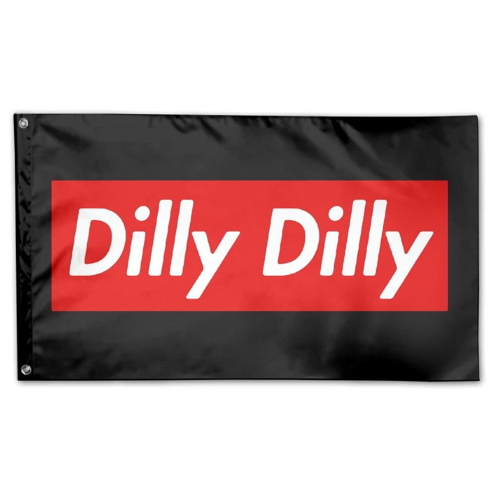 Dilly Dilly Logo 100% Polyester House Flag Decorative Garden Flag Yard Banner Garden Flags 3x5