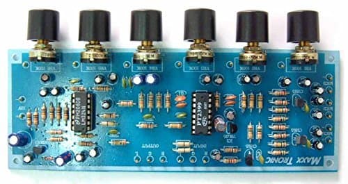 3 CH Pre-Amplifier Mic Mixer with Echo for Karaoke System 12VDC IC PT2399