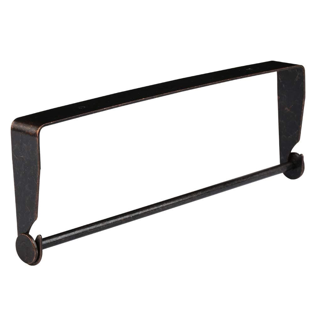 Under Cabinet Paper Towel Holder Wall Mount for Home Kitchen,Stainless Steel for Large Rolls-Bronze