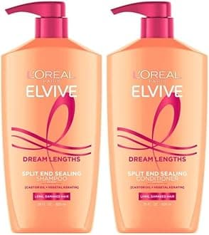 L’Oréal Paris L'Oreal Elvive Dream Lengths Shampoo and Conditioner Kit, Paraben Free, 1 kit