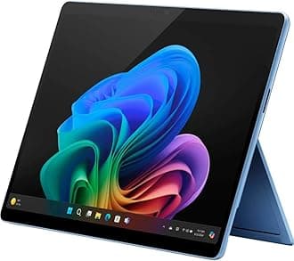 Surface Pro 2-in-1 Laptop/Tablet (2024), 13" OLED Touchscreen Display, 16GB RAM, 512GB Storage | Windows 11 Copilot+ PC, Snapdragon X Elite (12 Core), Sapphire