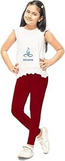 SHIVAYA Premium Cotton Leggings for Girls