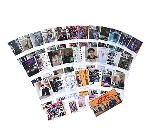 KingYang Kpop GOT7 Boys Postcard with Lomo Cards