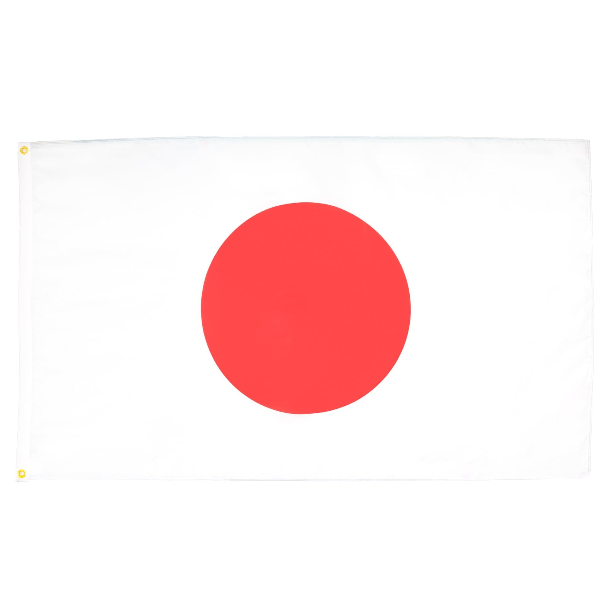 Japan Flag - 2x3 Ft - 100D Polyester Japanese Banner with Two Metal Grommets - Fade Resistant - Vivid Colors - 2' x 3' Feet - 90x60 Cm