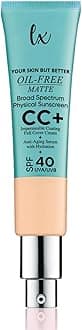LX Blend CC+ Cream Oil Free Matte (Medium) Anti Aging Foundation-SPF 40