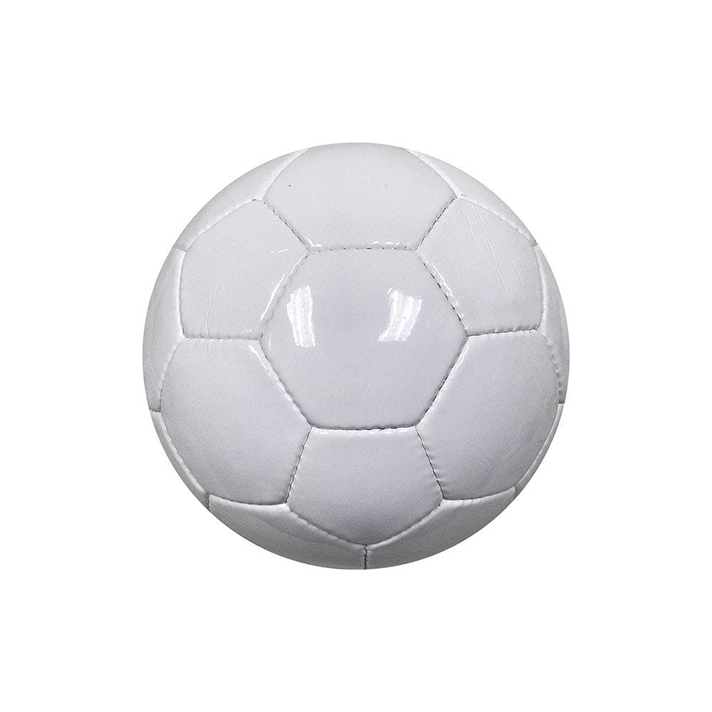 BESTSOCCERBUYS.COMAll White Plain Soccer Balls Mini Size 2 for Practice and Kids - Buy Single Ball or Pack of Six