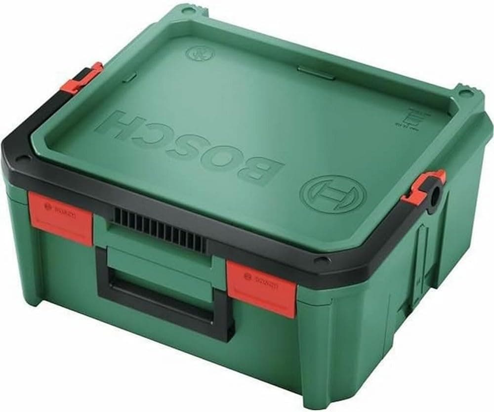 Bosch Tool Box (for Bosch power tools, SystemBox |size M, compatible with Bosch Accessory Box Small and Medium, in sleeve)