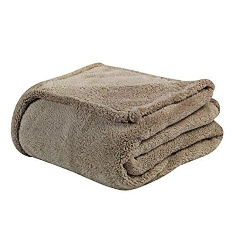 Heat Reflective Blanket, Throw 50x70, Khaki