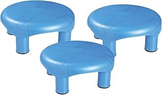 Kuber Industries 3 Piece Plastic Bathroom Stool Set (CTKTC64)
