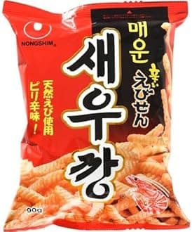 Nongshim Japan Spicy Shrimp Chips 90g