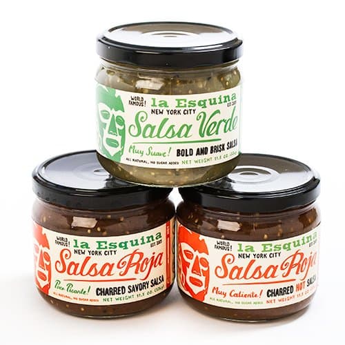 Salsa Roja from La Esquina Salsa | 11.5 Ounce Jar (Verde, 11.5 Oz)