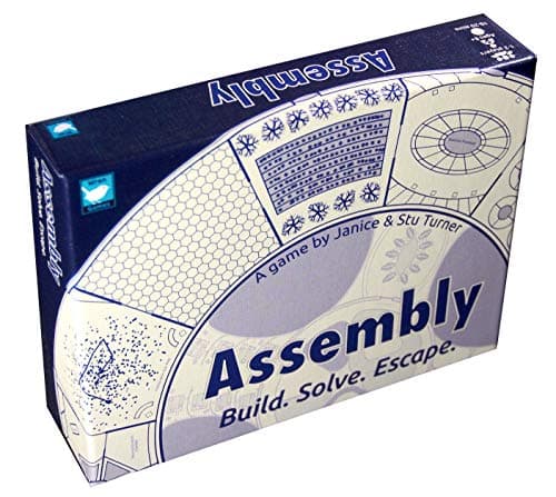 Wren Games Assembly Board Game - an Addictive & Mind-Bending Escape Puzzle Card Game (2-Player Cooperative or Solo)