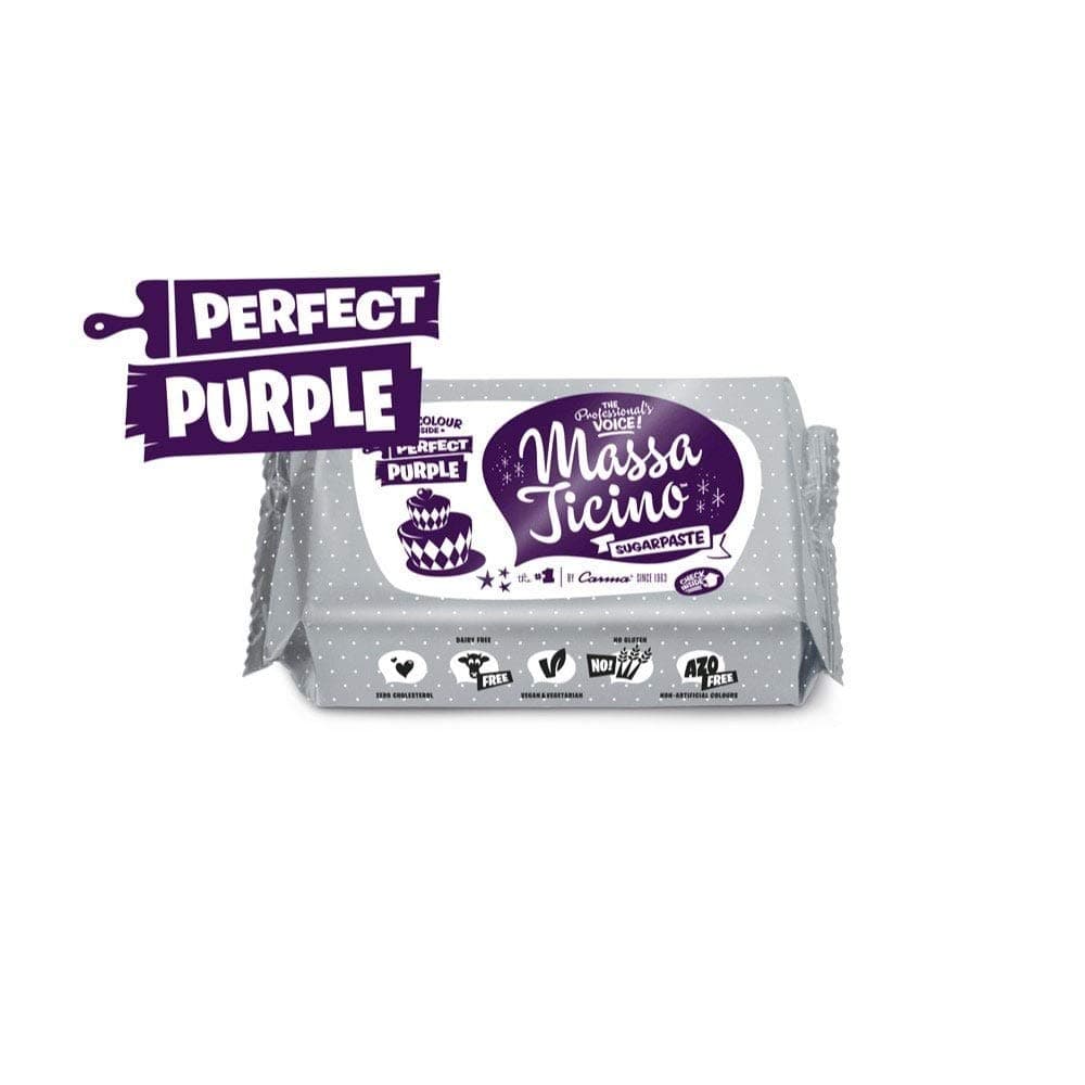 Massa TicinoPerfect Purple Sugarpaste 250g