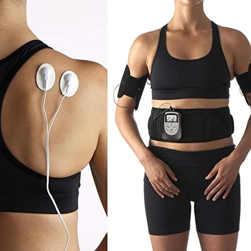 Body Comfort EMS ABS & ARMS Advanced Abdominal Training Belt Plus Muscle Toning Arm Cuffs