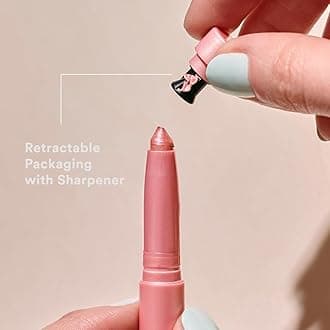 3INA MAKEUP - The 24H Eye Stick 270 - Dark red Eyeshadow Stick with Creamy Texture - 24H Waterproof Eyeshadow with Matte Shimmer & Metallic Finish - Multitaskig Eyeshadow - Vegan - Cruelty Free