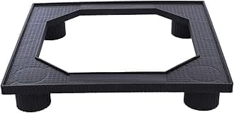 BEST QUALITY MARC CLEANING PRODUCTS Heavy Duty Refrigerator Stand Double Door/Single Door Stand/Washing Machine Stand/Dishwasher Stand Square Shape (Multi-Color)