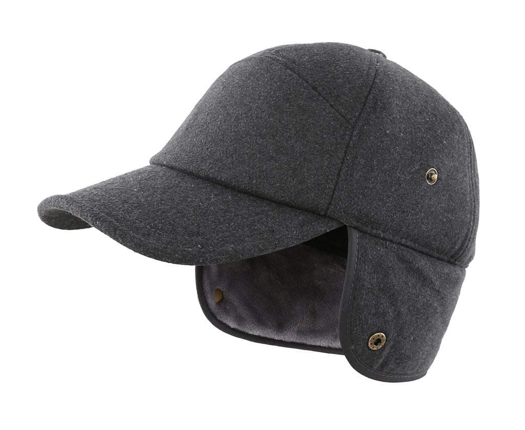 Home Prefer Men's Woolen Trapper Earflaps Hat Bomber