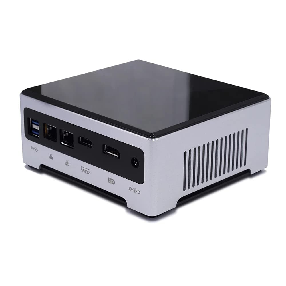 KINGDEL K8 Mini PC i9 10th Gen. 64GB RAM, 1TB SSD 8 Cores 16MB Cache Max 5.10GHz CPU, 4096x2304 4K Resolution, Fan 6xUSB3.0 1xDP 1xHD 2xRJ45 Giga LAN W-11 Pro