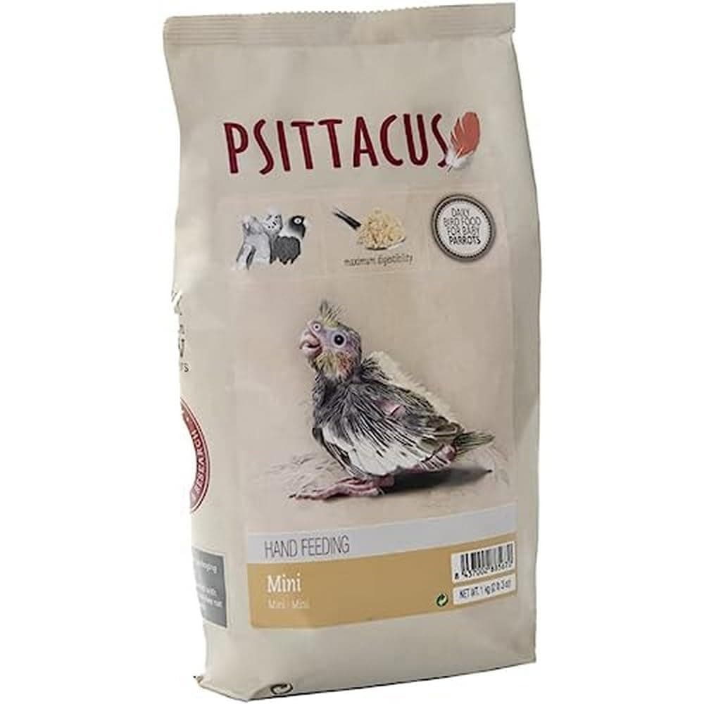 Mini Hand-Feeding Formula 2.2 lb | Diet for Baby Cockatiels, Conures and Galah Cockatoo | Premium Food for Birds, 100% no-GMO
