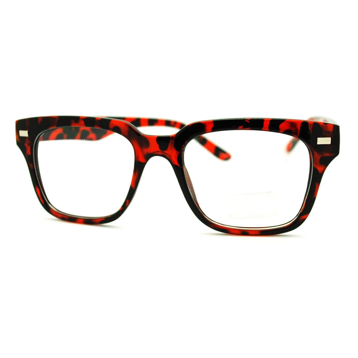 Square Eyeglasses Optical Frame Clear Lens Fashion Glasses