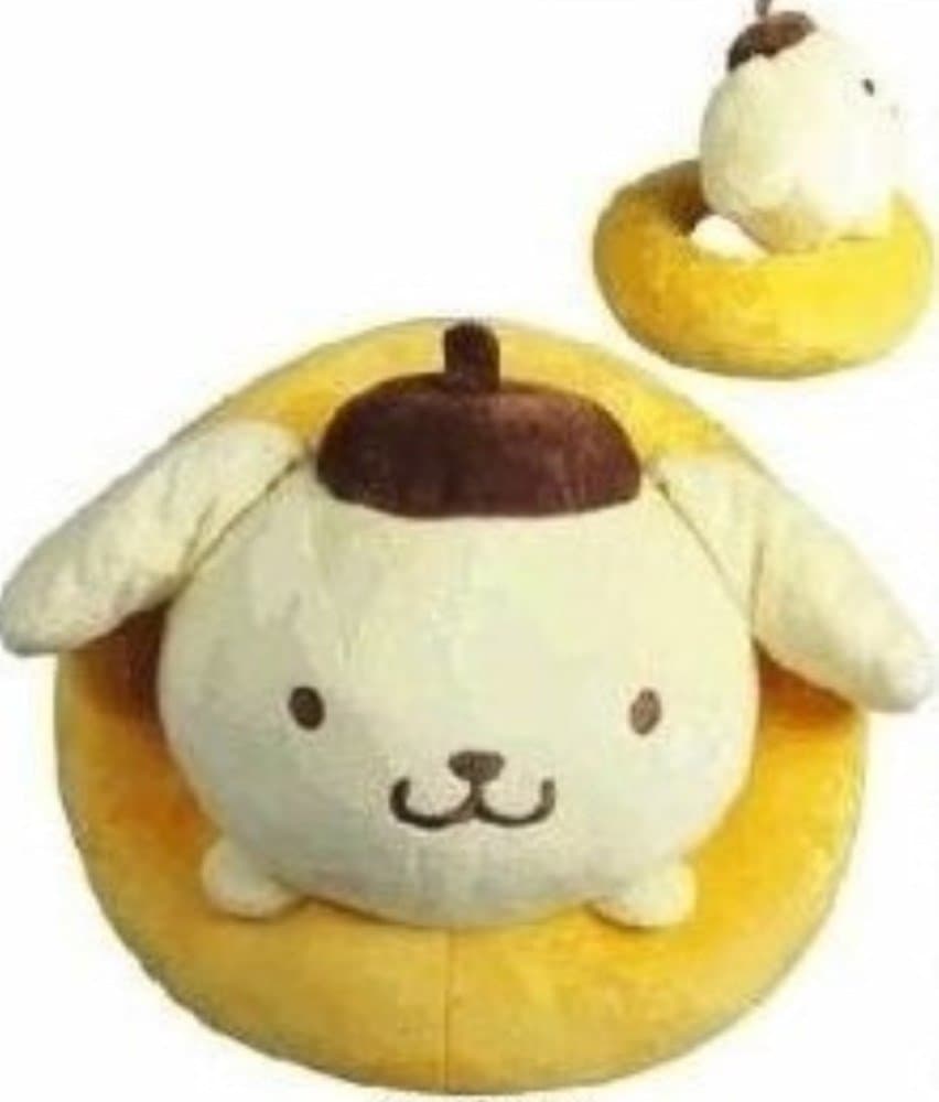 Daniel Pompompurin 3-Way Nap Nap Pillow Neck Rest Cushion Travel Office Headrest Head Shape Stuffed Plush