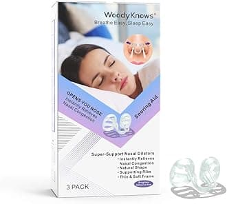 Super-Support Nasal Dilator, Improves Sleep and Sports Airflow, Nasal Congestion and Nose-Related snoring aid (L 4Pack)