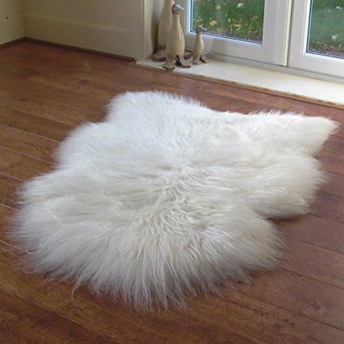 Icelandic Sheepskin Rug - Natural Single (Medium)