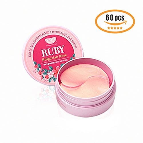 chockchock Intensive Eye Mask Sheet 60Pcs Wrinkle Patch - Skin Around Eyes Shining Brightly With Jewelry Eye Patches Bulgarian Rose