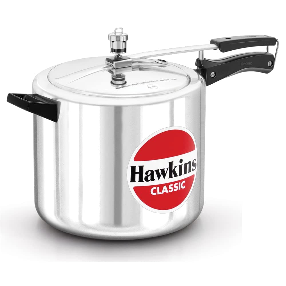 Classic Pressure Cooker, 10 Litre, Silver (CL10)