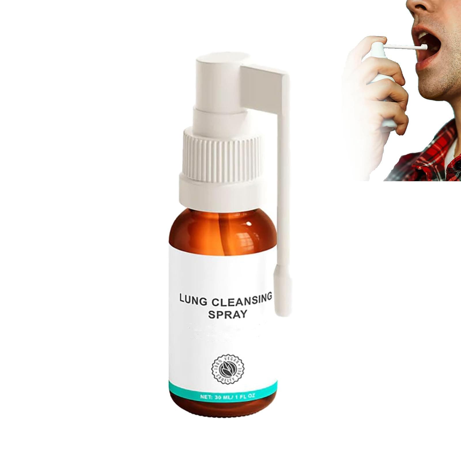 Lung Cleansing Spray,Herbal Lung Cleansing Spray,Herbal Lung Cleanse Mistm, (1PCS)