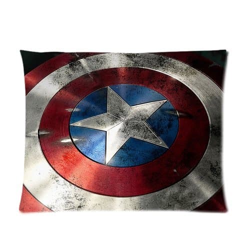 Captain American Custom Picture Pillow Cases 20x26 (one side)