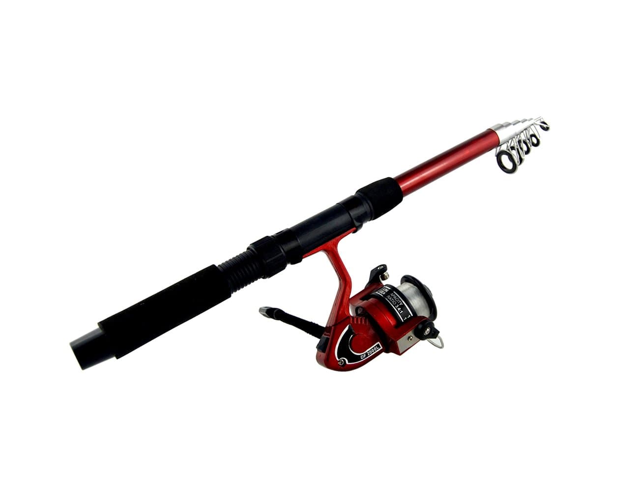 Trailworthy Telescopic Rod and Reel Set