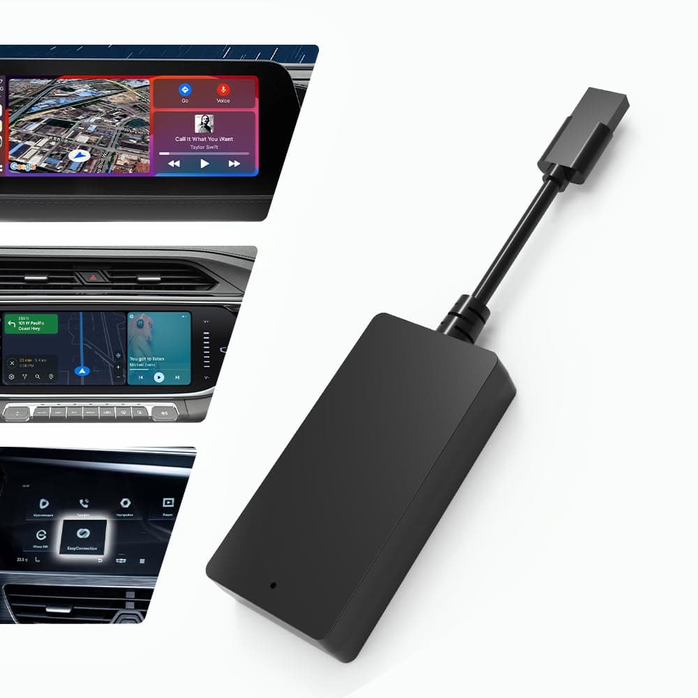 NCP0036 CarKit CarBitLink x Baic Jetour Geely Chery Jac Gac Dongfeng Forthing Hongqi Changan, Wired Carbitlink Smartlink Phonelink Easy Connect to Wireless CarPlay Android Auto Adapter