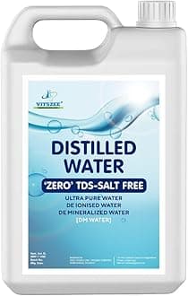 Pure Di-Ionised Distilled Water