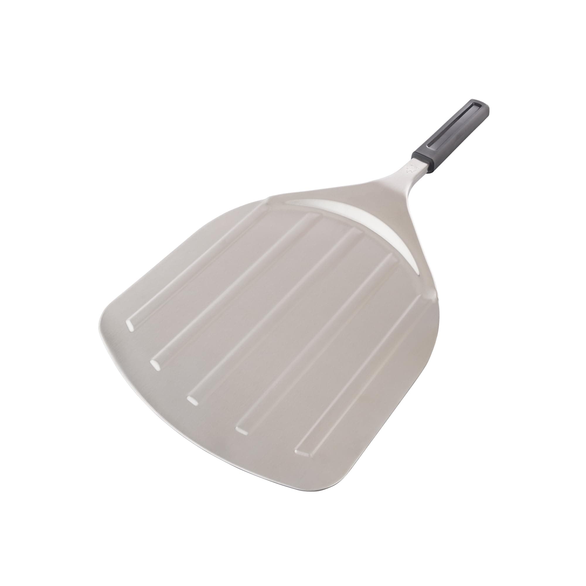 Stainless Pizza Peel | Stainless Serving Board, Pizza Paddle with Built-in Ridges, Accessory for Solo Stove Pi Pizza Oven, Other Ovens, 304 Stainless Steel, L: 24 in x W: 11.75 in, 1.8 lbs