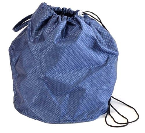 Sapphire Blue Jewel Small GoKnit Pouch Project Bag w/ Loop & Drawstring