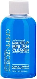 Original Blue Vanilla Makeup Brush Cleaner Solution - Professional Cleanser for Makeup Brushes - Quick-Drying, Rinse-Free Formula - Removes Stubborn Waterproof Make Up