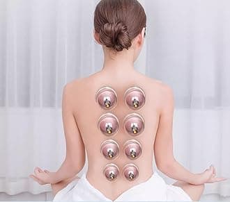 Cupping Therapy Set 20 Cups，Large Size V2.0 for Women Men Vacuum Cup for Body Muscle Back Pain Relief Massage Suck Cellulite Suction Device Cups Cupping Therapy Set