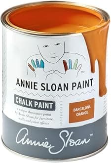Annie Sloan Chalk Paint® for furniture with no sanding or priming (Barcelona Orange, 1 Litre/33.8 Fl Oz)