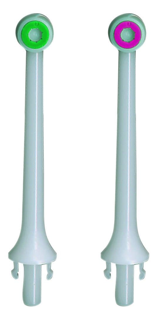 2 Broxo microfractionated Multi-Jet nozzles (Tips/canulas) for Broxo OraJets® and BroxoJet®. Supplied with Arkebion® Card Protector to Protect RFID Data.