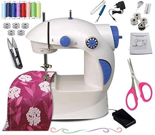 Vivir Mini Sewing Machine for Home with Focus Light and Sewing Accessories
