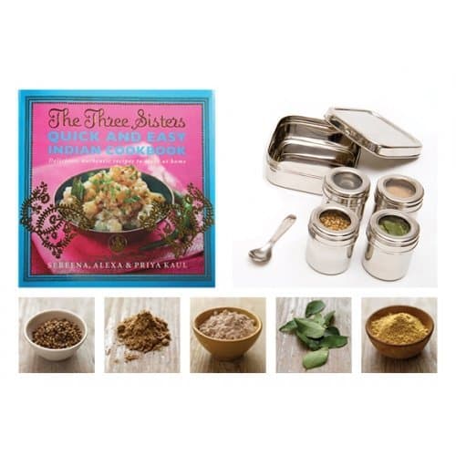 The Three Sisters Five Spices Indian Cookery Set