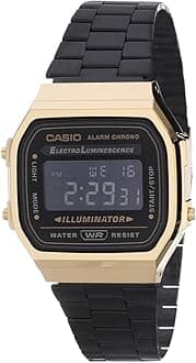 Unisex A168WEGB-1BVT Watch Gold Blk